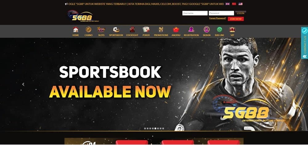 5G88-Casino-Homepage
